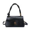 Womens Small Square Handbag Retro Crossbody Bag Winter Commute Urban Style Single Shoulder