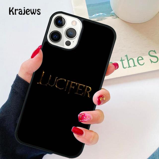 Американский сериал Люцифер мягкий чехол для телефона для iPhone 17 Air 16 15 14 plus 12 13 pro max coque Fundas