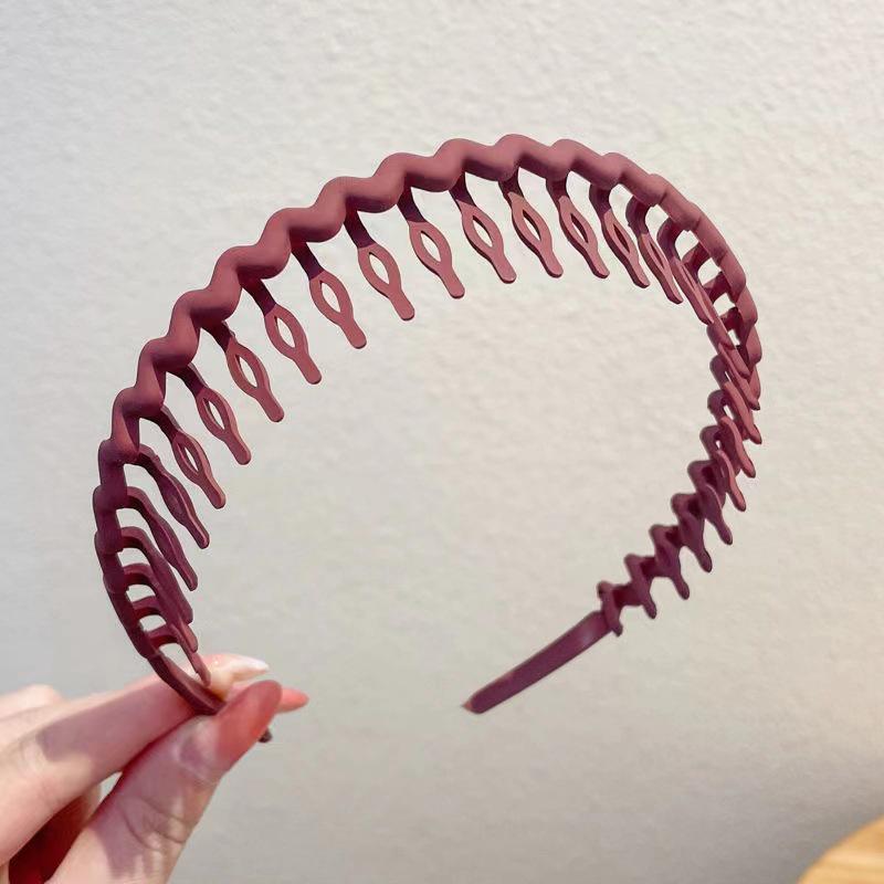 Fashion Women Frosted Color Non-Slip Hair Bands Headdress Headband Girls Hairband Hair Hoop Female Hair Accessories Headwear