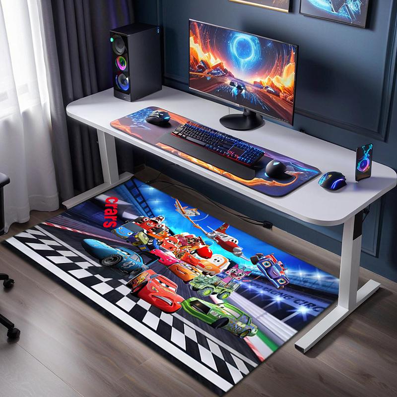 1PC Lightning McQueen Rug - home decoration Carpet For Living Room Bedroom Flooring Computer Chair Area Rug