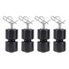 4 Pcs Trailer Tailgate Lift Rollers Kit Enhanced Safety Aluminum Alloy GMNR925 Trailer Lift Assist Roller for Gorilla