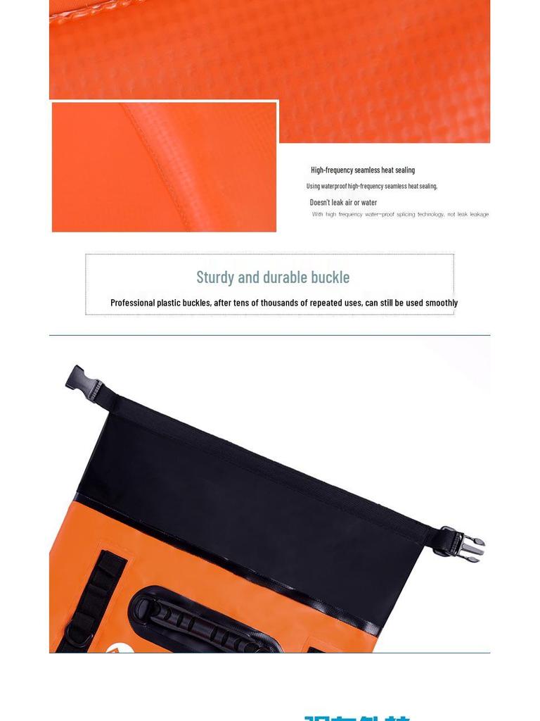 MARJAQE1616 Водонепроницаемый рюкзак на два плеча для каньонинга - 40 л Профессиональное снаряжение для приключений на открытом воздухе