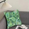 Painted Design PPaisleyS ART Cushion Cover Pillowcase Ultra Soft Skin Friendly Fabric Cloud Like Comfort  Concealed Zipper