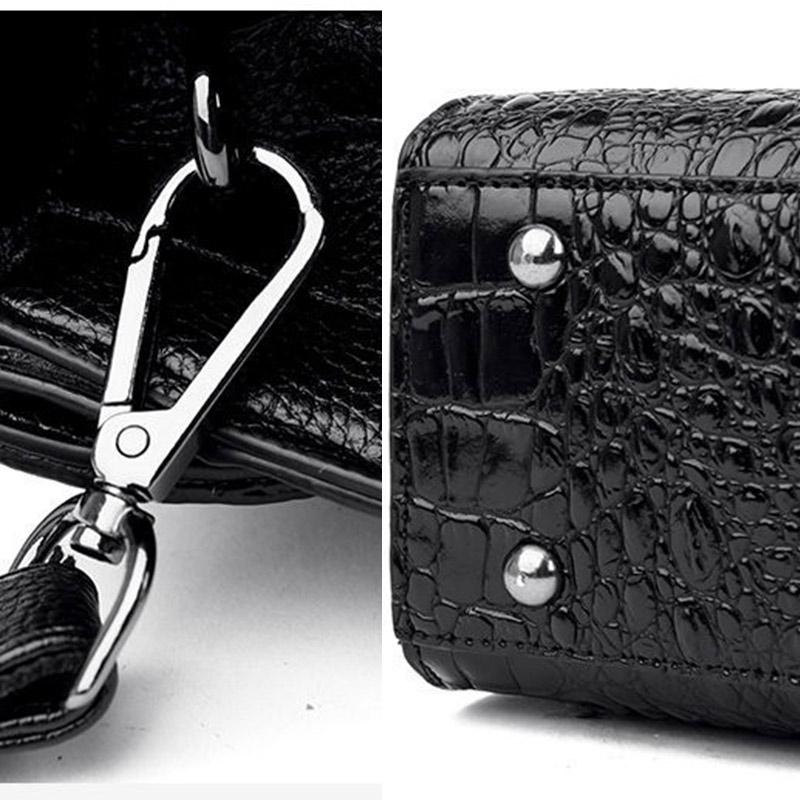 Женские сумки Высококачественные кожаные сумки с крокодиловым узором Сумки через плечо Женские сумки для мам среднего возраста