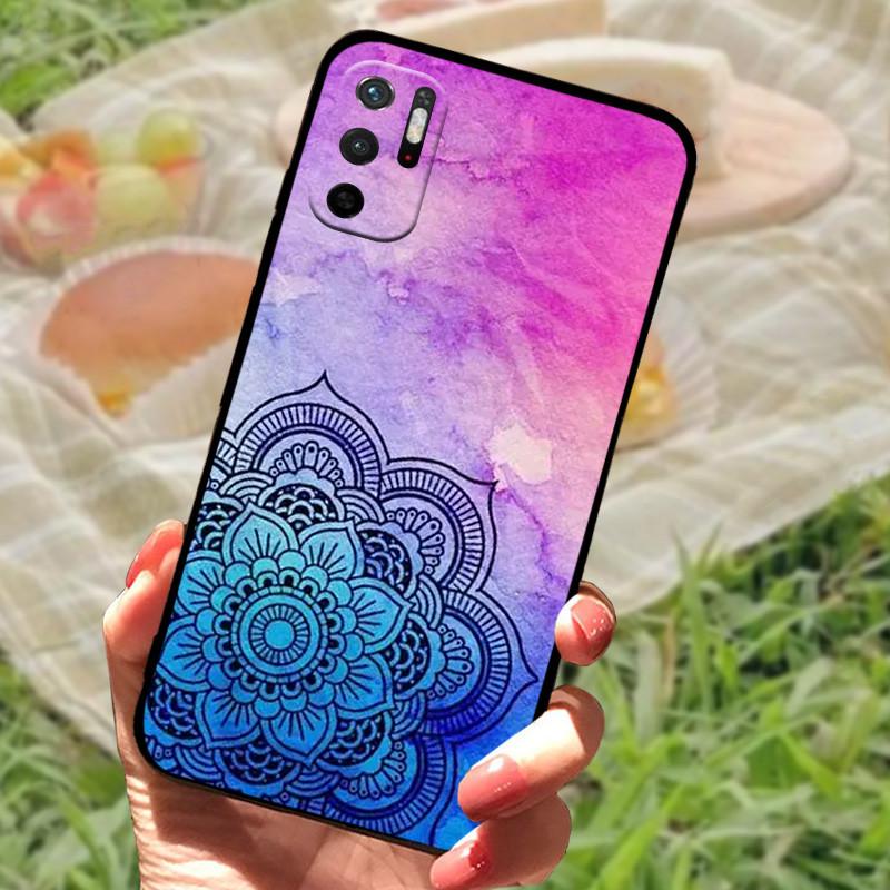 Для Xiaomi Redmi Note 11SE Чехол-бампер Силиконовый Мягкий Мраморный Черный Funda Coque для CRedmi Note 11 SE 5G Защитный Note11SE