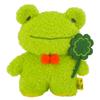 SunLemon Fluffy Frog GR S 13x5x15cm Plush Animal Frog P-9502