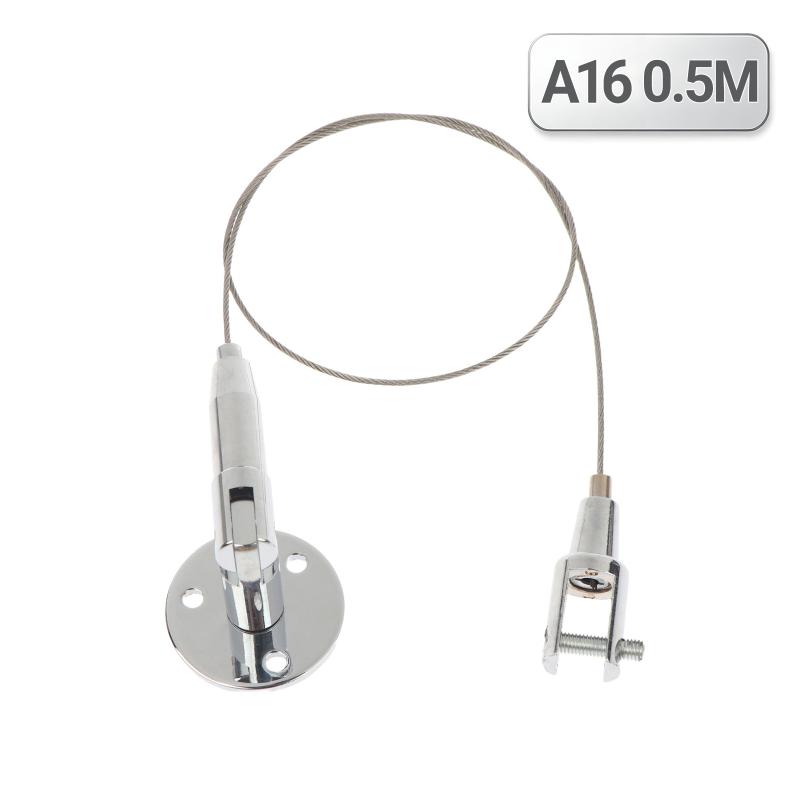 Stainless Steel Wire Rope Kit Easy Install Rust Free for Hanging Acrylic Sign Advertising Board Ceiling Gallery Display