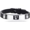 My Hero Academia Stainless Steel Bracelet Silicone Adjustable Wristband for Anime Fans