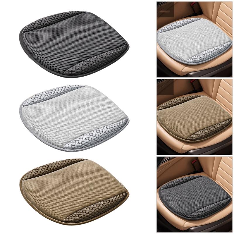 Car Seat Coolers Pad 5 Strong Fans 15 Second Rapid Cooling Vehicle Seat Coolers for Drivers Passenger Homes Office Use