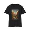 Zion National Park Retro Poster T-Shirt | Vintage Canyon Landscape