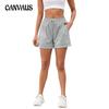 Summer Women's Shorts Casual Knitted Shorts Breathable Drawstring with Pockets Women's Trousers