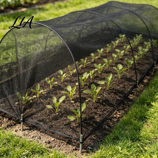 Plant Growth Protection Mesh Fine Bird Netting, Heavy Duty PE Plastic Anti-bird Garden Netting Reusable Barrier for Fruit Trees Berries And Plants