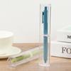 Gift Solid Color Transparent Pen Storage Case Pen Box School Office Supplies