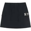New MLB Cargo Short Skirts Women's Black 3FSKB0654-50BKS