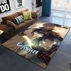 Genshin Impact коврик на заказ кухонный коврик для ванной комнаты напольный коврик decoracion ковры для спальни Йога-коврик мягкий домашний декор коврик