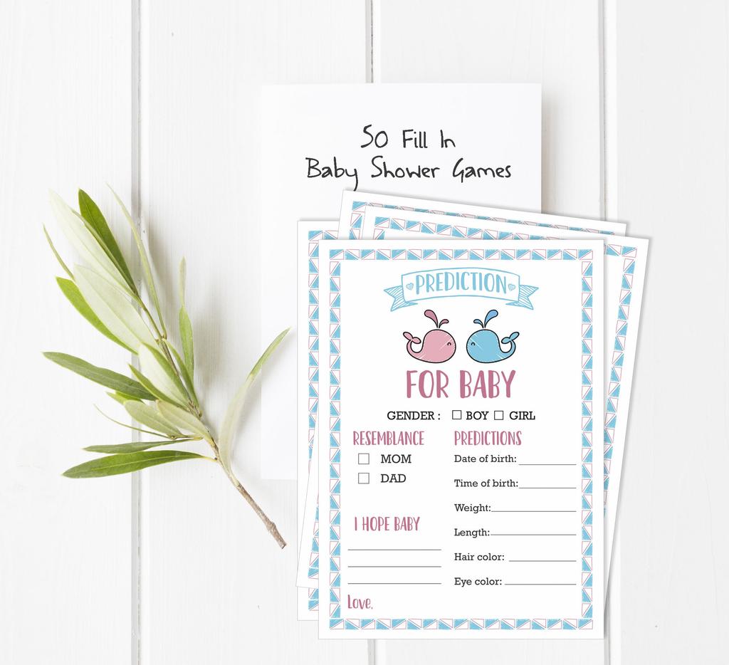 Inkdotpot 50 BabyA AlphabetA ABCA GameA Gender Reveal Baby Shower Game Ita s A Boy Ita s A Girl Party