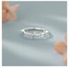 Adjustable Star Ring Women Minimalist Fashion Jewelry With Zirconia Accents Elegant Sweet Daily Wear