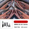 For BMW 10-16 5 Series F10 F11 Door Inner Door Handle Carbon Fiber Pattern Decorative Cover Interior