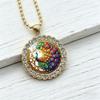 The Vintage Carved Pattern Peacock Cameo Necklace Is an Accessory That Conveys Noble Temperament and Good Wishes.