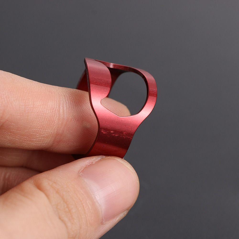 Silver Home & Living Stainless Steel Finger Ring Openers Kitchen Tool Gadgets Beer Bottles Opener