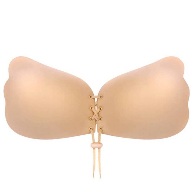Липкий бюстгальтер, самоклеящиеся бюстгальтеры, сексуальное женское белье без бретелек, бюстгальтер пуш-ап, невидимые бесшовные бюстгальтеры с открытой спиной для женщин