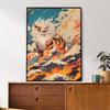 Anime Pokemon Raichu Mewtwo Flareon Jolteon Posters Wall Art Prints Living Room Decor Canvas Painting Home Kids Gift Unframed