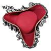 Captain Costume Accessory Halloween Pirate Hat, Accessory, with Burgundy Lace Retro Hat And Feathered Decor, Lightweight Vintage Style Buccaneer Cap