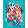 Mermaid Disney Ariel Cartoon Drill Hanging Element Puzzle Sale Stitch Mosaic 5d Art Diamond Painting Handcraft Gift Big Size