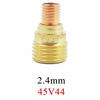 Корпус цангового зажима для газовой линзы для сварочной горелки TIG 45V42 45V43 45V44 45V45 для WP9 20 25