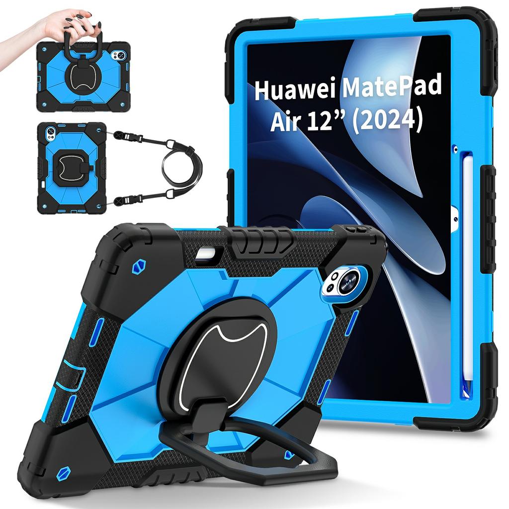 Для Huawei MatePad Air (2024) Чехол Силикон+ПК Подставка Чехол для планшета
