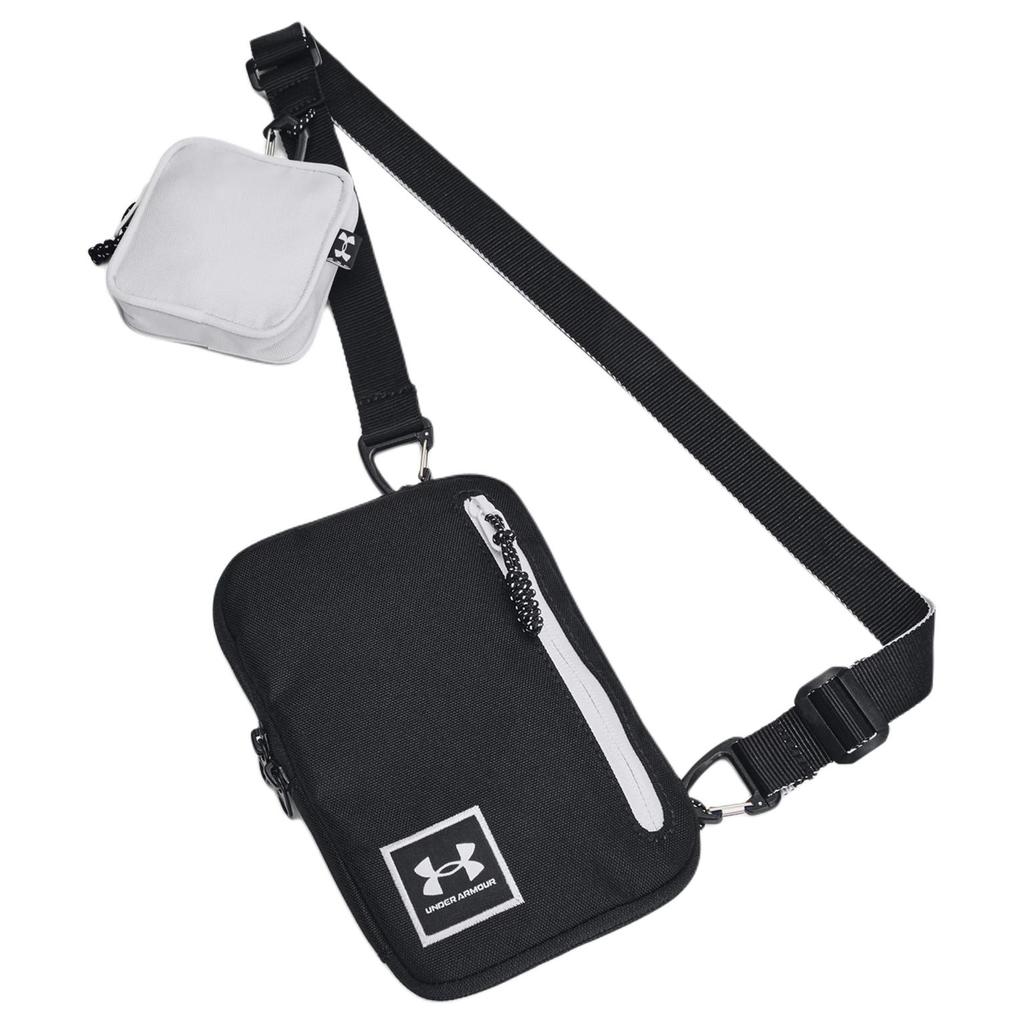 Under Armour Polyester Shoulder Bag, Crossbody Bag Small Unisex Black