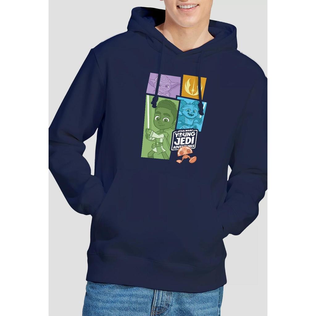 STAR WARS Мужская толстовка с капюшоном Young Jedi Adventure Blocks