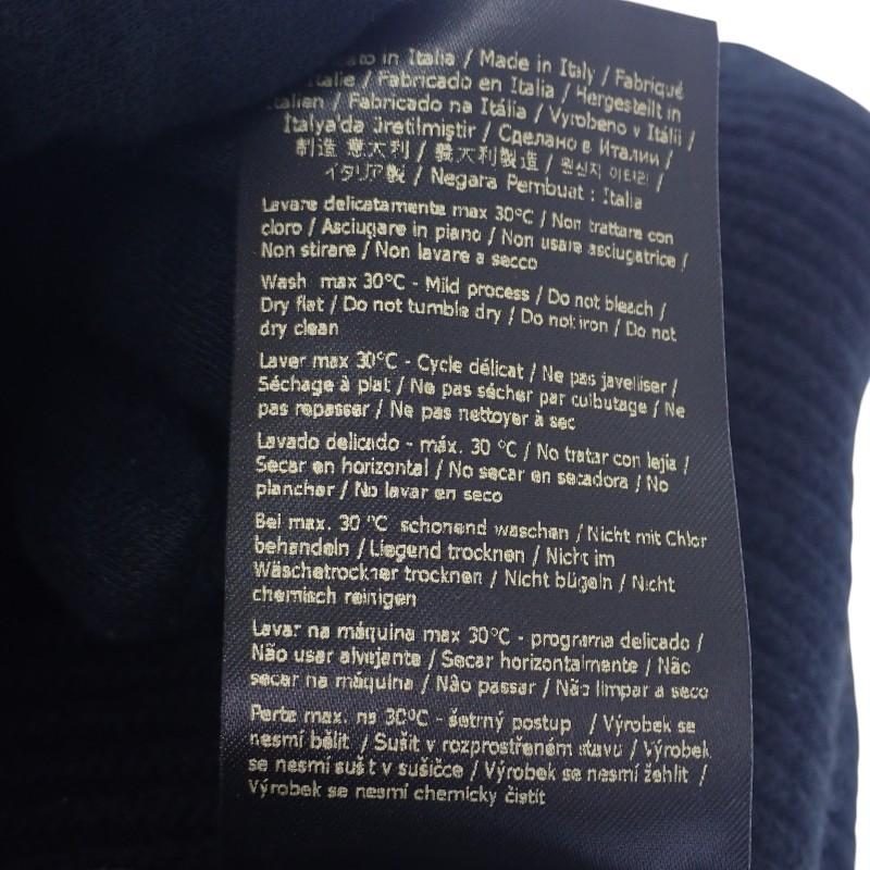 Fendi FXQ994AJE6 Вязаная шапка черная шерсть мужская