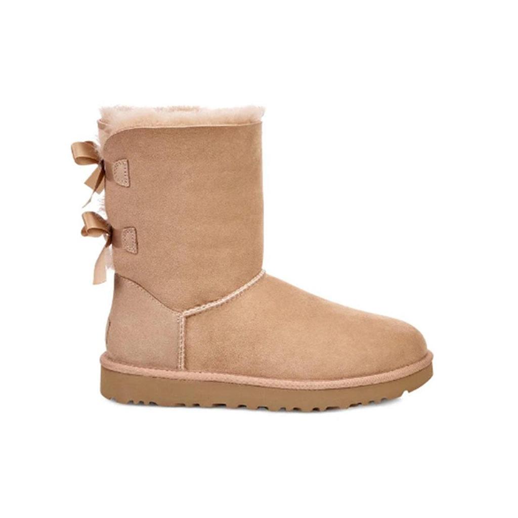 UGG Bailey Bow Ii 'Коричневый Желтый' Женские 1016225-FAWN