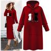 Hoodies For Women Casual Loose Pocket Long Sleeve Fashion Style Comfy Sweatshirts Pullover  Dress