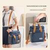 Dual-Layer Insulated Lunch Bag: Thickened Design for Office or Student Use