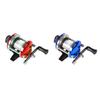 Mini Ice Fishing Reel Winter Metal Wheel Speed Right Sea Line Rotation Vessel Wheels Tackle Accessory Trolling Spinning Reel