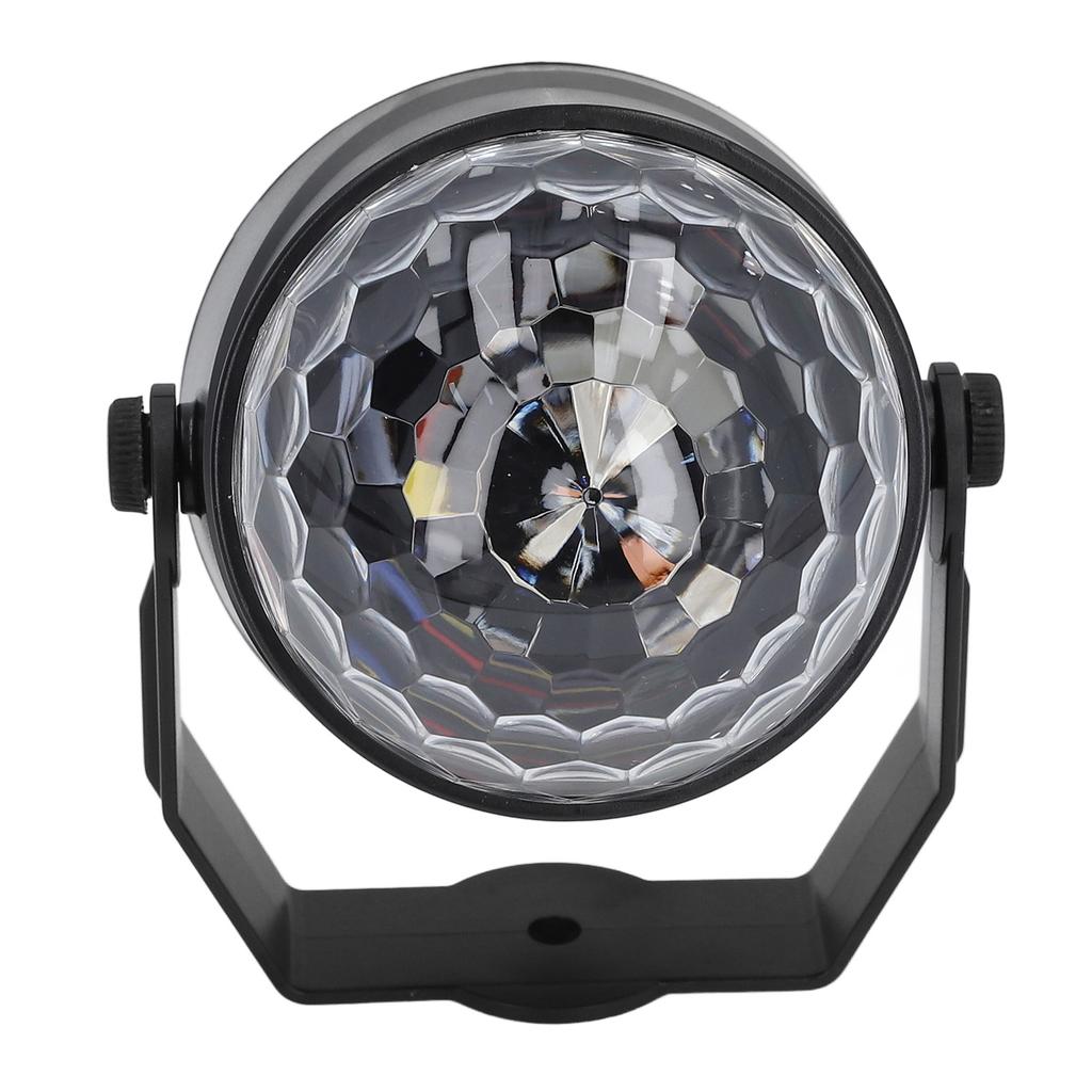 5V Colorful Rotating Stage Light USB 3 Music Activated Modes 7 Colors Voice Control Light Bulb for S