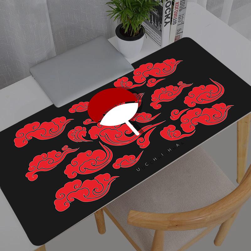 Mouse Pad Large Naruto Rubber PC Computer Durable Durable New Gaming Accessories Mousepad Desk Mat Locking Edge Gamer Carpet