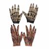 Plush Werewolf Vinyl Gloves Werewolf Makeup Party Props Creative Halloween Cosplay Gloves  Festival