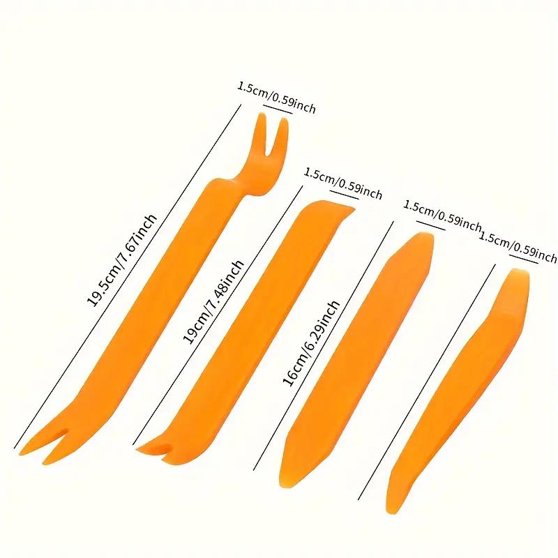 4 шт. Инструмент для разборки автомобильной аудиосистемы, пластиковый ломик, дверной комплект, зажим для автомобильной двери, панель, аудиосистема, внутренний съемник, монтажный комплект для модификации автомобиля