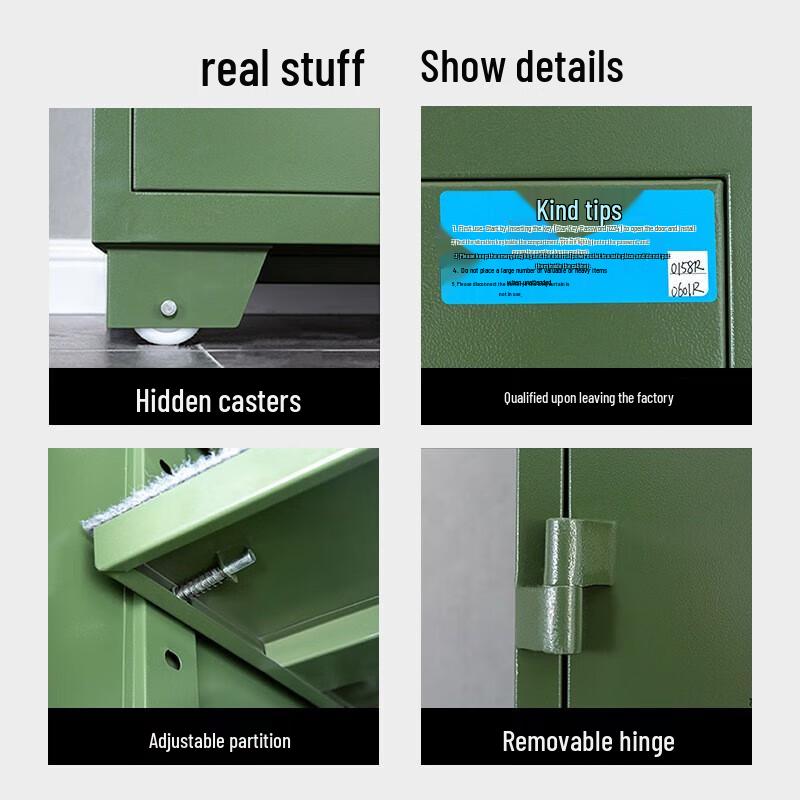 Smart Double Door Gun & Ammunition Cabinet with Facial Recognition