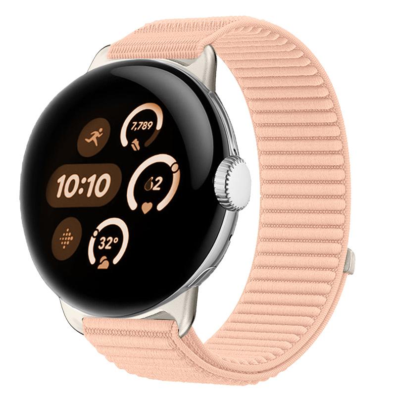 Нейлоновый петлевой ремешок для Google Pixel Watch 4 41 мм/45 мм Спортивный Удобный Волнистый Браслет Ремешок для Google Pixel Watch 4/3/2 Ремень