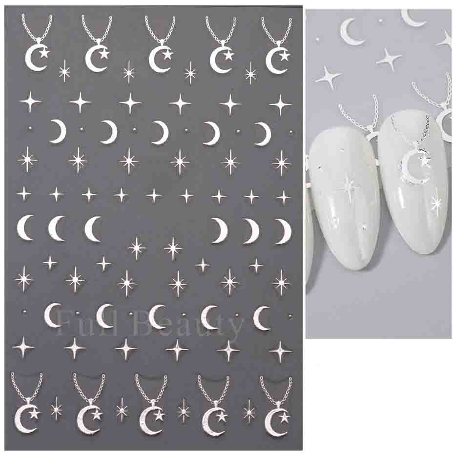 Лазерные наклейки для ногтей, бабочка, сердце, звезда, дизайн, клейкие слайдеры, наклейки для дизайна ногтей, маникюрные украшения