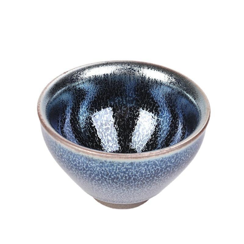 Узор чешуи синего дракона Феникса, чашка в форме чаши Цзяньчжан, чайный сервиз кунг-фу, чашка мастера глазури Цилинь Яо