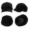 Siggi Knit Adjustable with Cold Small Bicycle Hat, Women's Hat, Casquette, Size, Cotton, Brim, Plain, Casual, Autumn/Winter, Protection, Face,