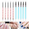 5Pcs Silicone Clay Sculpting Tool Modeling Dotting Pottery Craft for DIY Handicraft Nail Art Cake Decoration