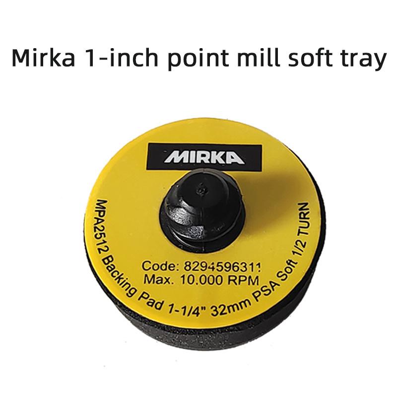 MIRKA 1-дюймовая точечная шлифмашинка Мягкий лоток Диаметр 32 мм Электрическая полировальная машина Аксессуары Автомобильный завод Краска для распыления