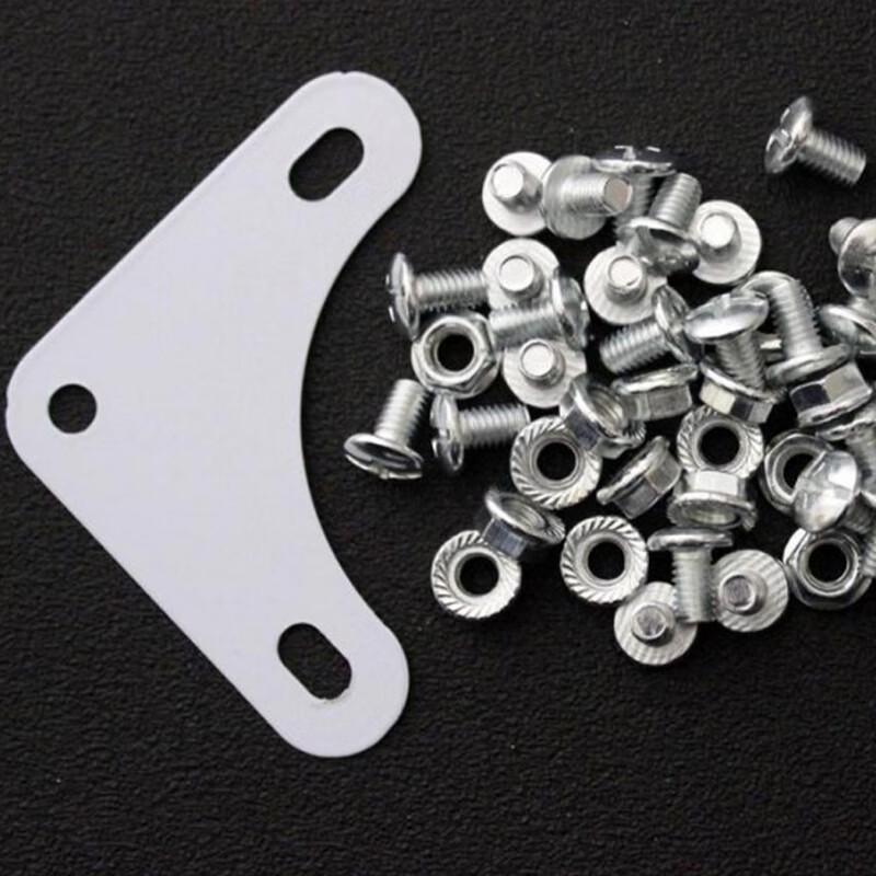 Shelf Corner Brackets & M6 Screw Accessories Kit