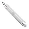 Baomain Pneumatic Air Cylinder MAL 20 X 125 Bore 0.79 Inch(20 mm),Stroke 4.92 inch(125mm),Single Rod Double Acting Stainless Steel Mini